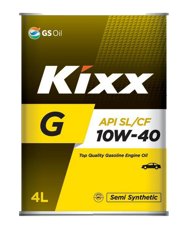 Масло моторное Kixx G1 SL 10W-40, 4 л.