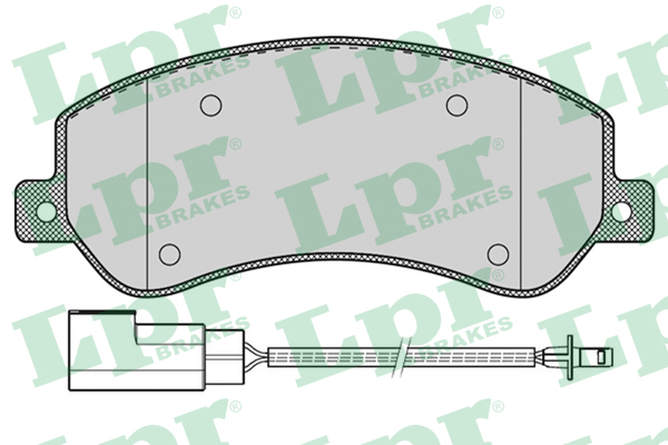 Колодки тормозные Ford Transit 06- 330/350-Series передние с датчиком