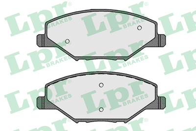 Колодки тормозные VW Polo (Rus) 11-/Skoda Fabia 11- передние