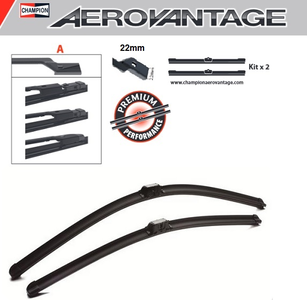Champion Aerovantage Flat Blade Kit 650/380 mm.