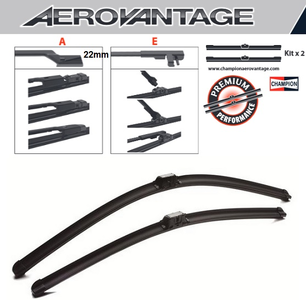 Champion Aerovantage Flat Blade Kit 650/500 mm.