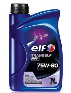 Масло трансмиссионное Elf Tranself NFP 75W-80, 1 л.