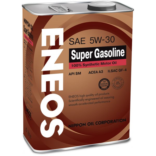Масло моторное Eneos Super Gasoline 5W-30, 4 л.