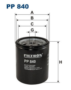 Фильтр топливный MB W123/W460 2.0D-3.0D 76-85
