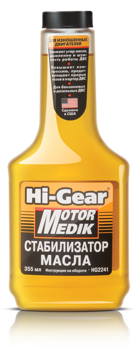 Стабилизатор вязкости масла Hi-Gear, 335 мл.