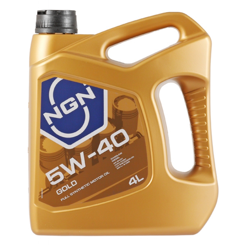 Масло моторное NGN Gold 5W-40, 4 л.