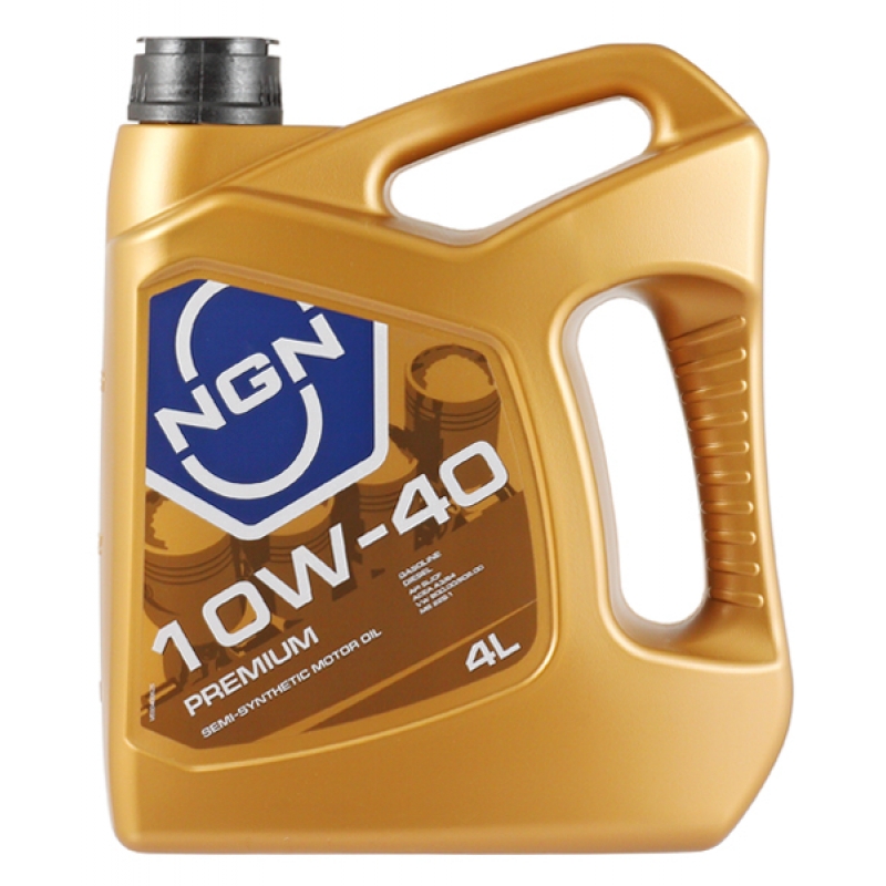 Масло моторное NGN Premium 10W-40, 4 л.