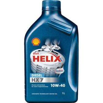 Масло моторное Shell Helix HX7 Diesel 10W-40, 1 л.