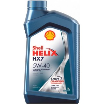 Масло моторное Shell Helix HX7 5W-40, 1 л.