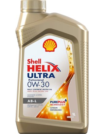Масло моторное Shell Helix Ultra Professional AB-L 0W-30, 1 л.  