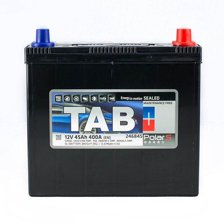 Аккумулятор Tab Polar JIS 45A, R+
