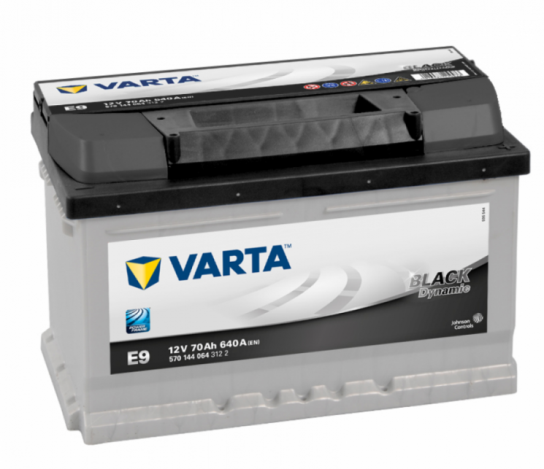 Аккумулятор Varta Black Dynamic 70A, R+