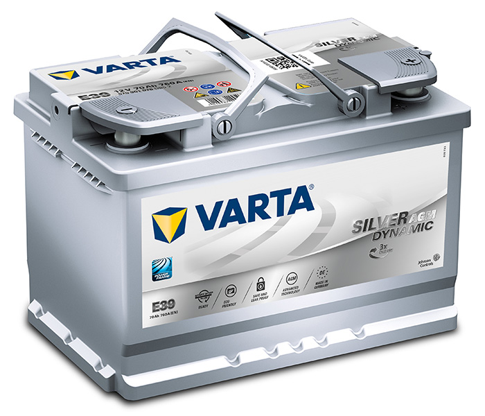 Аккумулятор Varta Silver Dynamic AGM 70A, R+