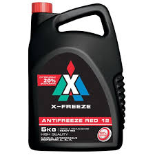 Антифриз X-Freeze Red G12, 5 кг.